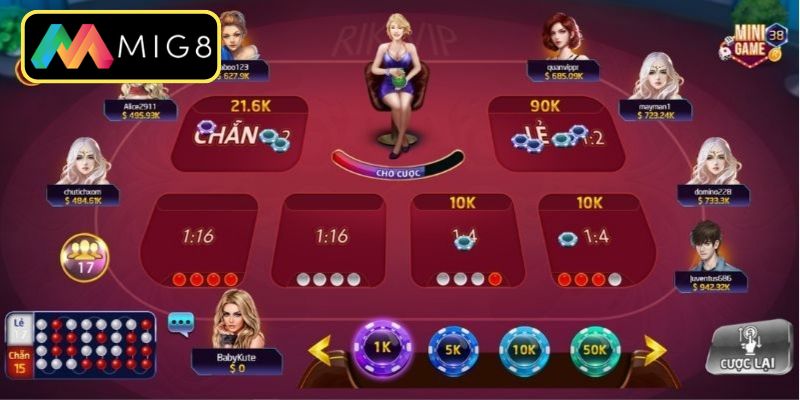 Sức hút mãnh liệt từ sân chơi xóc đĩa trực tiếp